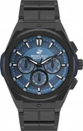 Zegarki męskie - Zegarek męski BEVERLY HILLS BP3406X.690 granatowy fashion na prezent - miniaturka - grafika 1