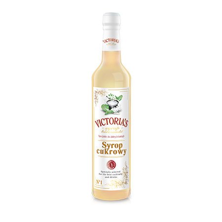 Syrop barmański, do drinków SYROP CUKROWY 490 ml