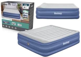 Materac Dmuchany 203 x 193 x 56 cm Bestway 67692 Bestway - Materace dmuchane i koła do pływania - miniaturka - grafika 1