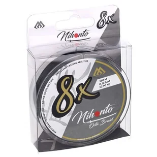 Plecionka MIKADO Nihonto Octa Braid 0.30 mm / 150 m Czarny - Żyłki wędkarskie - miniaturka - grafika 1