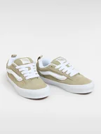 Trampki damskie - Vans Skórzane sneakersy "Knu Skool" w kolorze beżowym - miniaturka - grafika 1