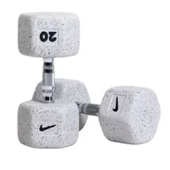 Hantle i ciężarki - Hantla NIKE Grind Dumbbell Szary (20 kg) (1 szt.) - miniaturka - grafika 1