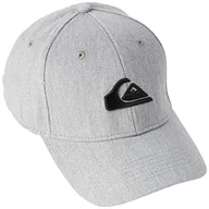 Czapki męskie - Quiksilver Czapka z daszkiem Decades light grey heather 3613375027410 - miniaturka - grafika 1