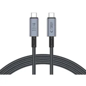 Kable USB - Kabel USB Typ-C - USB Typ-C TECH-PROTECT UltraBoost Max USB 4.0 8K 40GBPS PD240W 2 m Szary - miniaturka - grafika 1