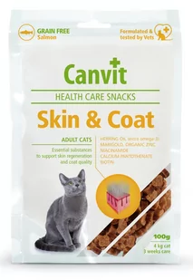 Canvit cat GF SKIN/COAT salmon - Suplementy i witaminy dla kotów - miniaturka - grafika 1