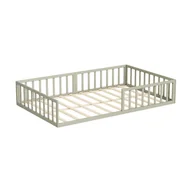 Łóżka dla dzieci i młodzieży - Vitalispa Łóżko dla dzieci Minno, Szary, 205 x 125 cm Bez materaca - miniaturka - grafika 1