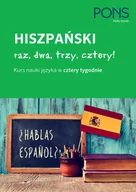 Książki do nauki języka hiszpańskiego - Hiszpański. Kurs nauki języka w cztery tygodnie - miniaturka - grafika 1