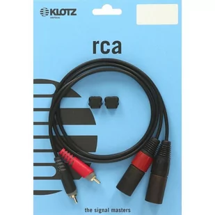 Klotz AT-CM0200 Kabel 2x RCA - 2 x XLR męski 2m - Kable - miniaturka - grafika 2
