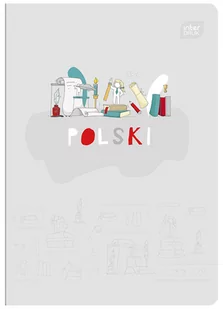 Zeszyt A5 60 linia język polski hybrid FSC mix credit - Zeszyty szkolne - miniaturka - grafika 1