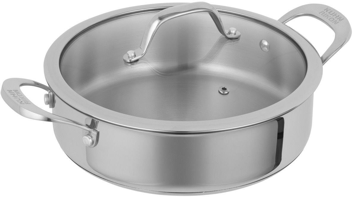 Patelnia Lumarko Kuhn Rikon ALLROUND Patelnia do serwowania niepowlekana 5,0 L 28 cm