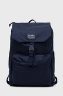 Plecaki - Superdry plecak męski kolor granatowy duży gładki - miniaturka - grafika 1