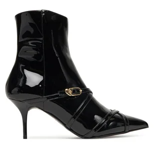 Botki LOVE MOSCHINO JA21047G1NIH000 Czarny - Botki damskie - miniaturka - grafika 1