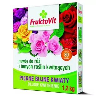Fruktovit nawóz 1,2 kg gran. do Róż i kwitnących - Nawozy ogrodnicze - miniaturka - grafika 1
