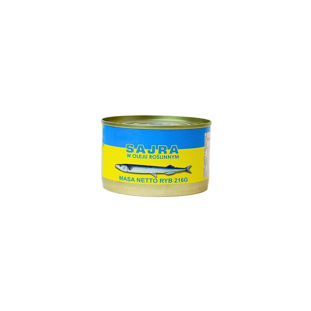 Sajra w oleju roślinnym pusz 240g