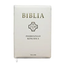 Biblia pierwszego Kościoła biała z paginatorami - Religia i religioznawstwo - miniaturka - grafika 1