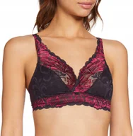 Biustonosze - Biustonosz Triumph Amourette Charm N fiolet śliwkowy bez fiszbin 70E - miniaturka - grafika 1