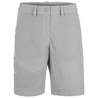 Spodnie sportowe damskie - Szorty damskie Salewa *Isea Dry W Shorts Rozmiar: S / Kolor: szary - miniaturka - grafika 1