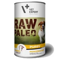 Mokra karma dla psów - VETEXPERT Vetexpert RAW PALEO puppy turkey 6x400g indyk puszka 26473-uniw - miniaturka - grafika 1