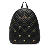 Plecaki - Plecak LOVE MOSCHINO JC4123PP1MLI0000 Czarny - miniaturka - grafika 1