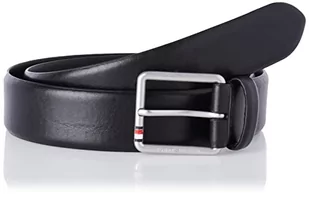 Tommy Hilfiger Męski pasek Casual Essential 4.0 skórzany pasek, czarny, 80 - Paski - miniaturka - grafika 1