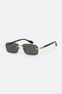 Okulary przeciwsłoneczne - Gucci okulary przeciwsłoneczne męskie kolor złoty GG1221S - miniaturka - grafika 1