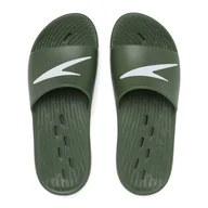 Klapki i japonki męskie - Męskie Klapki SPEEDO SPEEDO SLIDE AM 8-12229G935 – Zielony - miniaturka - grafika 1