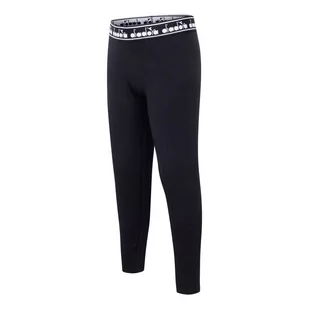 Legginsy dziewczęce DIADORA JG. LEGGINGS LOGO MANIA - Odzież sportowa dziecięca - miniaturka - grafika 2