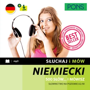 Słuchaj i mów. Niemiecki. Słownictwo na poziomie A2/B1 - Książki do nauki języka niemieckiego - miniaturka - grafika 1
