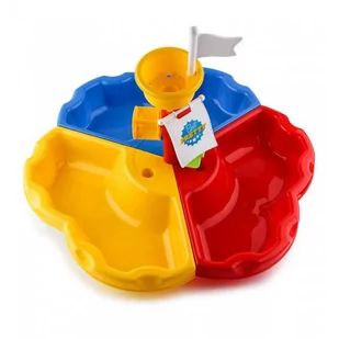 WOOPIE Stolik Wodny Piaskownica 3w1 Statek Piracki 13 el. - Zabawki i gry sportowe - miniaturka - grafika 2