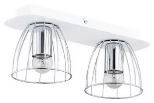 Lemir Reda lampa sufitowa 2-punktowa biała O2682 P2 BIA O2682 P2 BIA - Lampy sufitowe - miniaturka - grafika 1