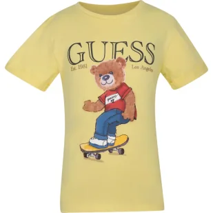 Guess T-shirt Regular Fit - Koszulki dla chłopców - miniaturka - grafika 1