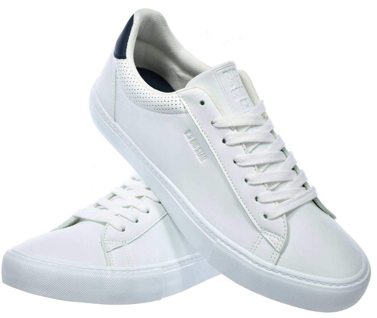 Męskie trampki Big Star tenisówki RR174190 biały 45