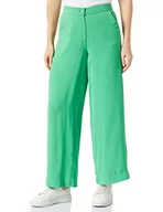 Spodnie damskie - JdY Jdyvincent Hw Wide Pant PNT Noos spodnie chinosy damskie, zielony (Kelly Green), XXL / 30L - miniaturka - grafika 1