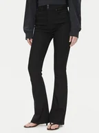 Spodnie damskie - Pepe Jeans Jeansy PL204905 Czarny Flare Fit - miniaturka - grafika 1