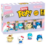 Figurki dla dzieci - funko pop! sanrio bitty 4 pack 2.5cm hello kitty cinnamoroll - miniaturka - grafika 1