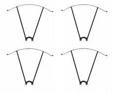 OSŁONA OSŁONY NA ŚMIGŁA DRON X13S KOMPLET 4 SZT - Akcesoria do drona - miniaturka - grafika 1