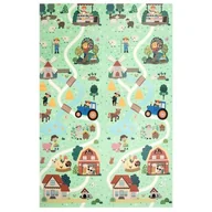 Maty edukacyjne - Mata edukacyjna HUMBI Wieś las 120 x 180 x 0.8 9015 - miniaturka - grafika 1