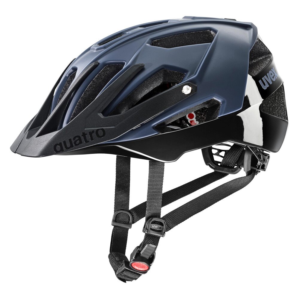 Kask rowerowy Uvex Quatro CC Dusk Blue-Black Matt (S4130260800) 56 - 61 cm