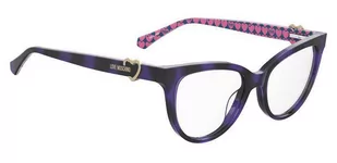 Okulary korekcyjne Love Moschino MOL609 HKZ - Okulary korekcyjne, oprawki, szkła - miniaturka - grafika 2