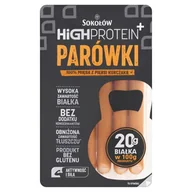 Kiełbasa i wędliny - Sokołów High Protein+ Parówki 200 g - miniaturka - grafika 1