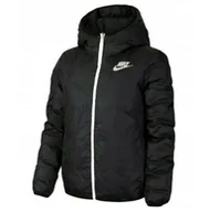 Kurtki damskie - Kurtka Damska Nike zimowa dwustronna puchowa Czarna CU0282-010 r. L - miniaturka - grafika 1