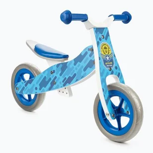 Milly Mally Look rowerek drewniany 2w1 Blue Army - Rowerki trójkołowe - miniaturka - grafika 1