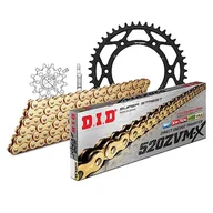 Części motocyklowe - Zestaw łańcuchów DID stal 520ZVM-X / 114 nitownica do KTM SMR Racing Supermoto 525/560 ccm rok prod. 2004-2007 - miniaturka - grafika 1