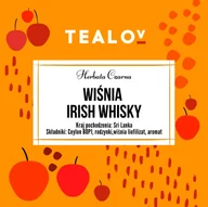 Herbata - Herbata TEALOV czarna WIŚNIA I IRISH WHIS KY 50g - miniaturka - grafika 1