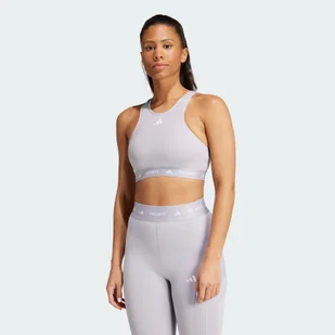 Biustonosz Techfit Medium-Support High-Neck - Bielizna sportowa damska - miniaturka - grafika 1