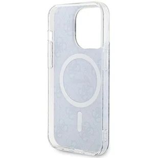 Etui Guess GUHMP15LH4STB Apple iPhone 15 Pro hardcase IML 4G MagSafe niebieski/blue - Etui i futerały do telefonów - miniaturka - grafika 8
