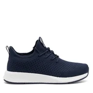Sneakersy męskie - Sneakersy Sprandi MP07-GVA1 Granatowy - miniaturka - grafika 1