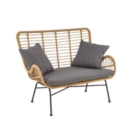 Sofy ogrodowe - Ławka Ikaro XL Halmar - miniaturka - grafika 1