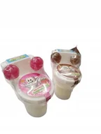 Gumy do żucia, lizaki, dropsy - KIBELEK LIZAK - CUKIER MUSUJĄCY - DIP&LICK - SOUR FLUSH TOILET 1 SZT D1697 - miniaturka - grafika 1