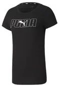 Koszulki i topy damskie - Koszulka damska Puma Rebel Graphic Tee r.S czarna - miniaturka - grafika 1